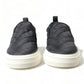 Black Quilted Slip On Low Top Sneakers Shoes