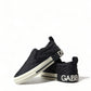 Black Quilted Slip On Low Top Sneakers Shoes