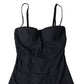 Chic Black One-Piece Designer Swimsuit