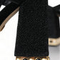 Elegant Black Ankle Strap Heels