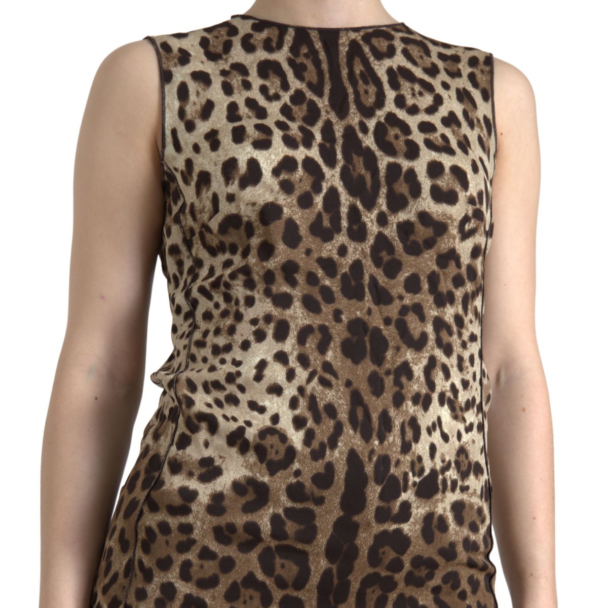 Elegant Leopard Print Tank Top