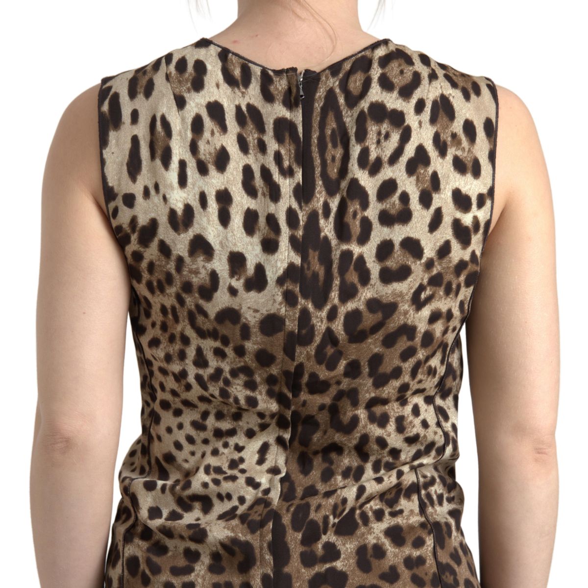 Elegant Leopard Print Tank Top