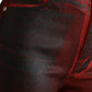 Black Red Ombre Cotton Skinny Denim Jeans