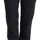 Elegant High-Waist Tapered Wool Pants