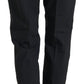 Elegant High-Waist Tapered Wool Pants