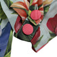 Multicolor Floral Silk Trench Coat Jacket