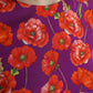 Multicolor Floral Poppy Print Sheath Dress