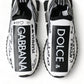 Elegant Monochrome Sorrento Sneakers