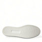 Black Patch Embellished Slip On Men Sneakers Shoes