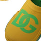 Yellow Green Rubber Clogs Men Slippers Men Shoes