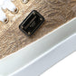 Gold White Brocade Low Top Sneakers Women Shoes