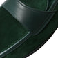 Green Velvet Slip On Men Loafer Dress Shoes