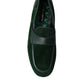 Green Velvet Slip On Men Loafer Dress Shoes