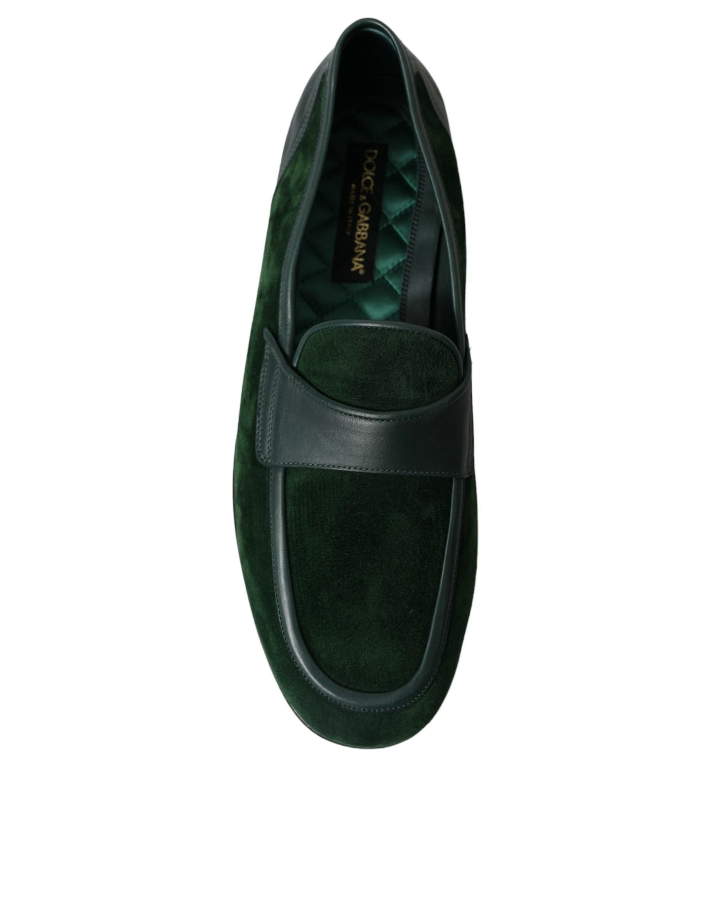 Green Velvet Slip On Men Loafer Dress Shoes