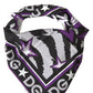 Elegant Multicolor Cotton Men's Square Scarf