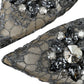Silver Vally Taormina Lace Crystals Flat Shoes