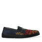 Multicolor Floral Slippers Men Loafers Shoes