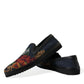 Multicolor Floral Slippers Men Loafers Shoes