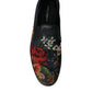 Multicolor Floral Slippers Men Loafers Shoes