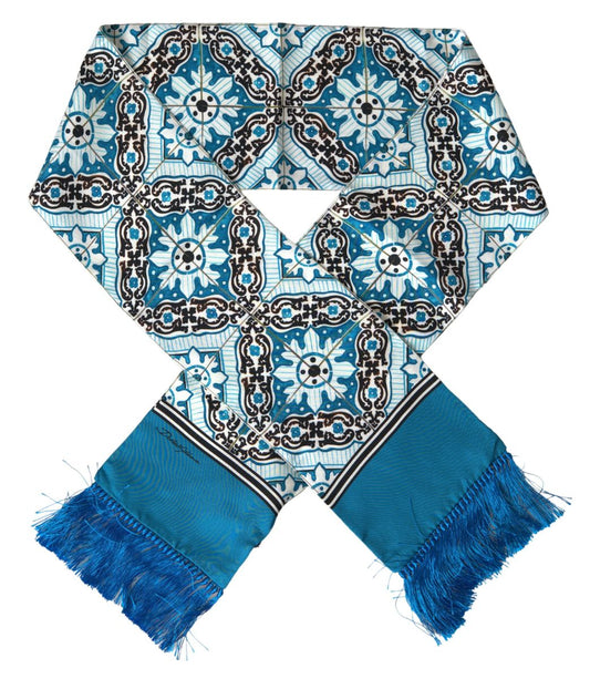 Elegant Silk Men's Neck Wrap Scarf