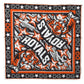 Chic Multicolor Cotton Square Scarf