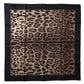 Elegant Silk Square Wrap Scarf