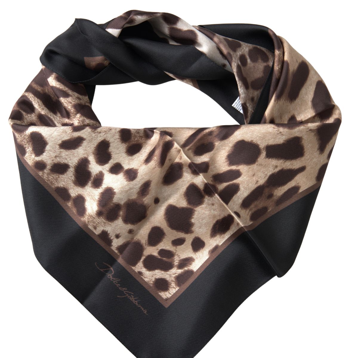 Elegant Silk Square Wrap Scarf