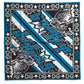 Multicolor DG Royals Square Handkerchief Scarf