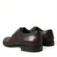 Brown Exotic Leather Lace Up Oxford Dress Shoes