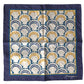 Multicolor Shell Silk Square Handkerchief Scarf