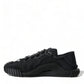 Black NS1 Low Top Lace Up Sneaker Women Shoes