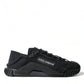 Black NS1 Low Top Lace Up Sneaker Women Shoes