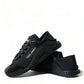 Black NS1 Low Top Lace Up Sneaker Women Shoes