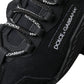Black NS1 Low Top Lace Up Sneaker Women Shoes