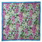 Multicolor Floral Square Shawl Wrap Scarf