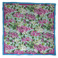 Multicolor Floral Square Shawl Wrap Scarf
