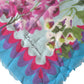 Multicolor Floral Square Shawl Wrap Scarf