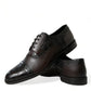 Brown Exotic Leather Formal Men Dress Shoes