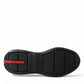 Black Technical Bike Knit Slip On Men Sneakers Shoes