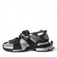 Elegant Gray Casual Sneakers