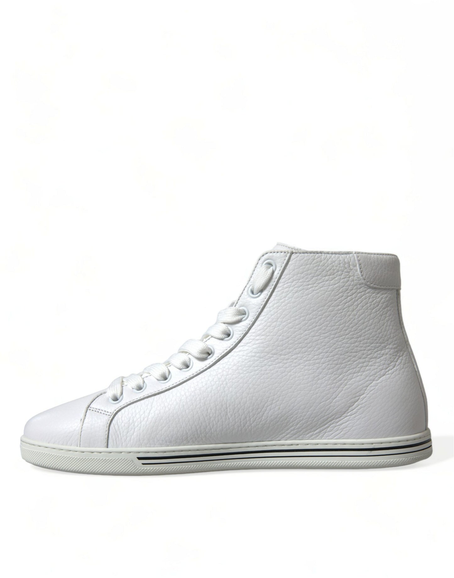 White Saint Tropez High Top Men Sneakers Shoes