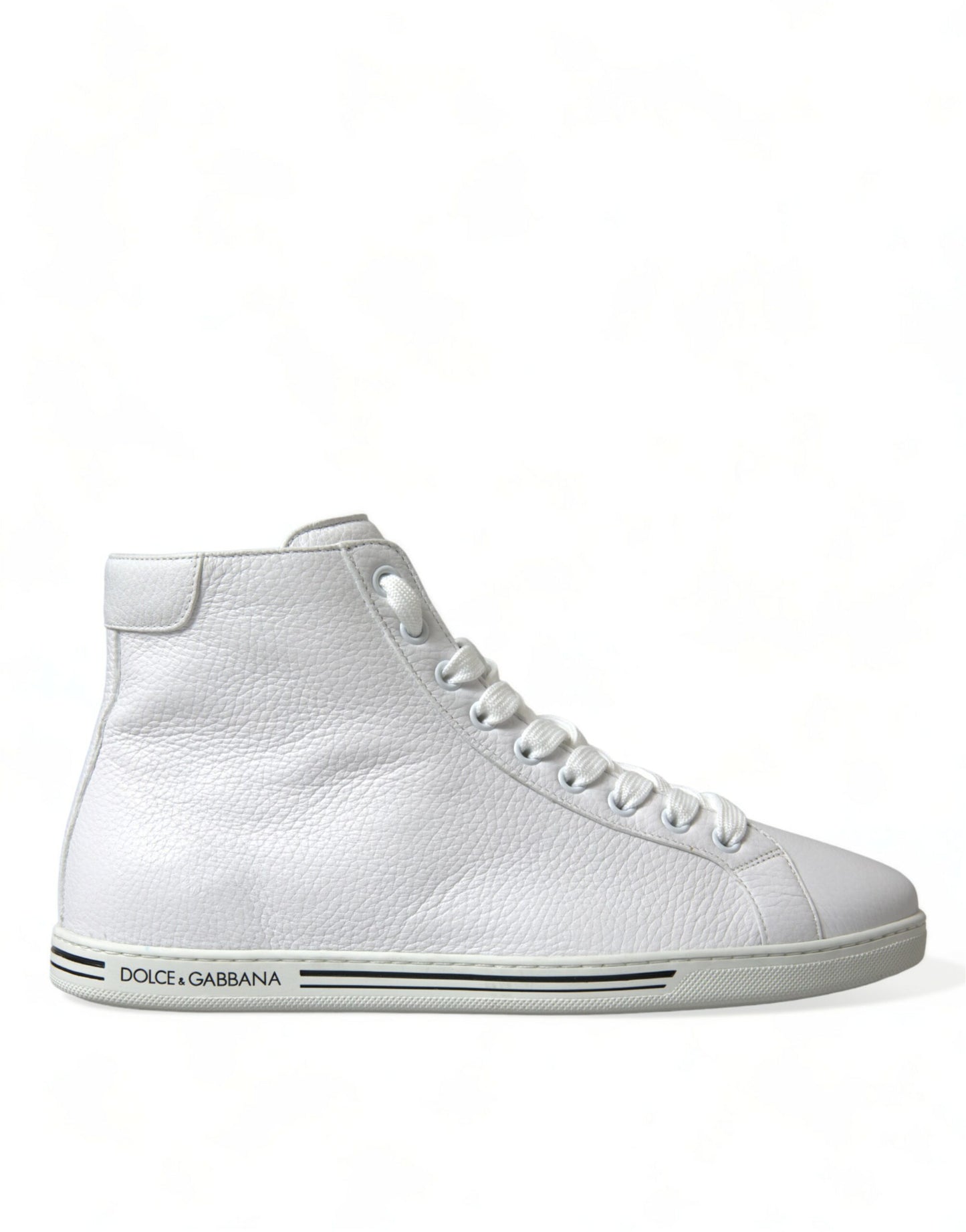 White Saint Tropez High Top Men Sneakers Shoes