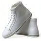 White Saint Tropez High Top Men Sneakers Shoes