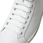 White Saint Tropez High Top Men Sneakers Shoes