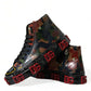 Multicolor Camouflage High Top Men Sneakers Shoes