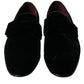 Black Velvet Loafers Formal Dress Shoes