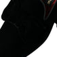Black Velvet Loafers Formal Dress Shoes