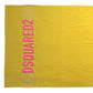 Sunshine Yellow Logo Beach Towel