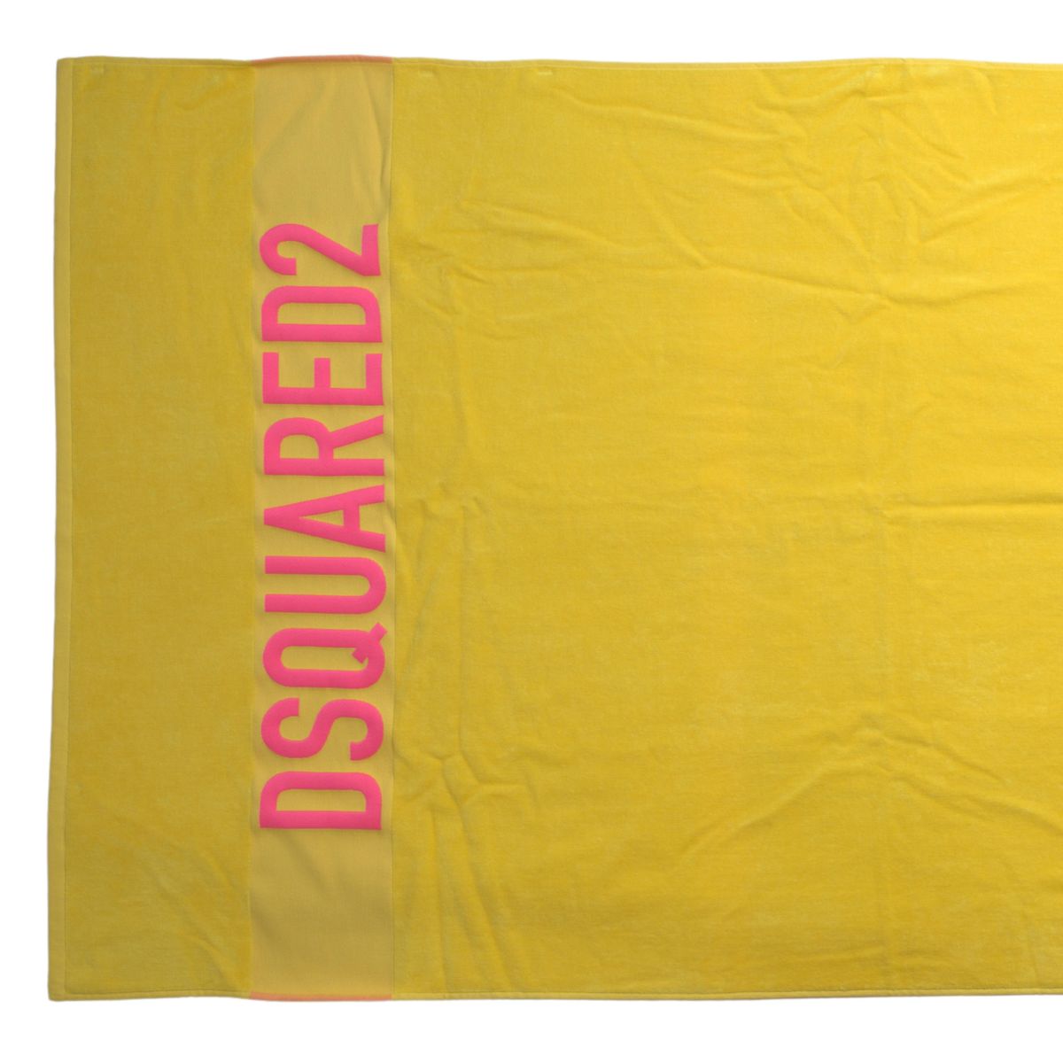 Sunshine Yellow Logo Beach Towel