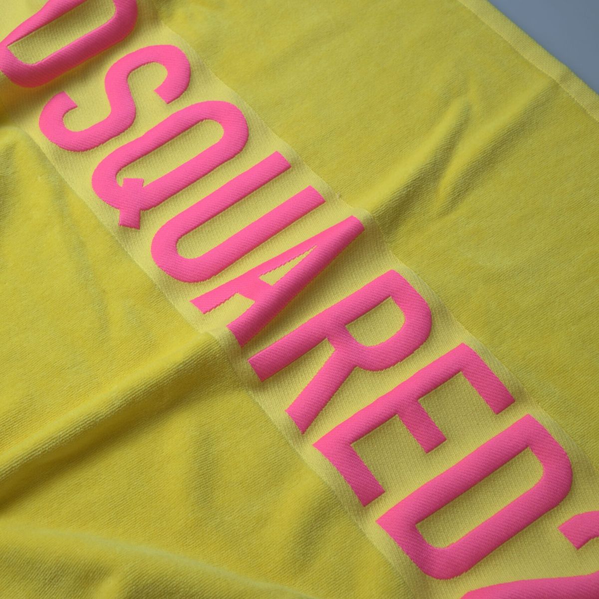 Sunshine Yellow Logo Beach Towel